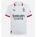 Camisa de Futebol AC Milan Alvaro Morata #7 Equipamento Secundário 2024-25 Manga Curta